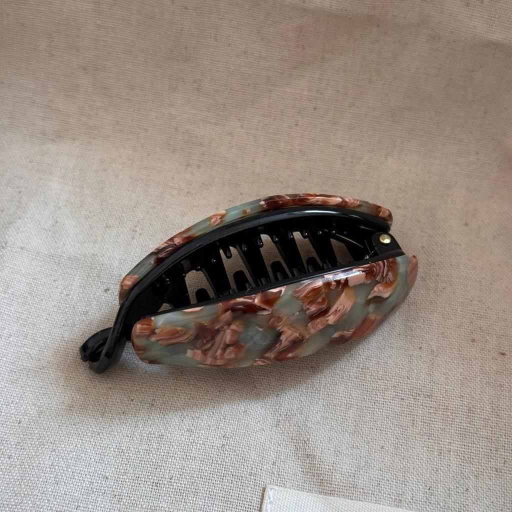 Korean-Style High-End Acetate Hair Clip: Exquisite Ponytail Banana & Twist Accessories