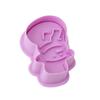 4pcs/set Plunger Biscuit Fondant Baking Mould Cookie Cutter Cake Mold Christmas