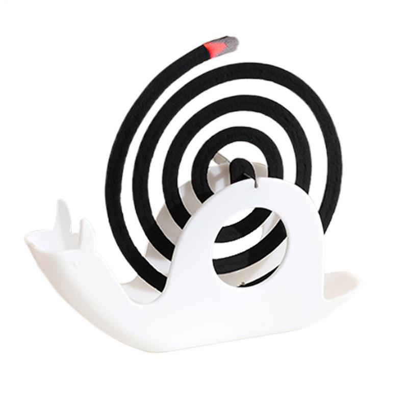 Snail Incense Coil Holder Snail Incense Burner Holder Rack With Ash Catcher Animal Home Decorations For Backyard Living Room
