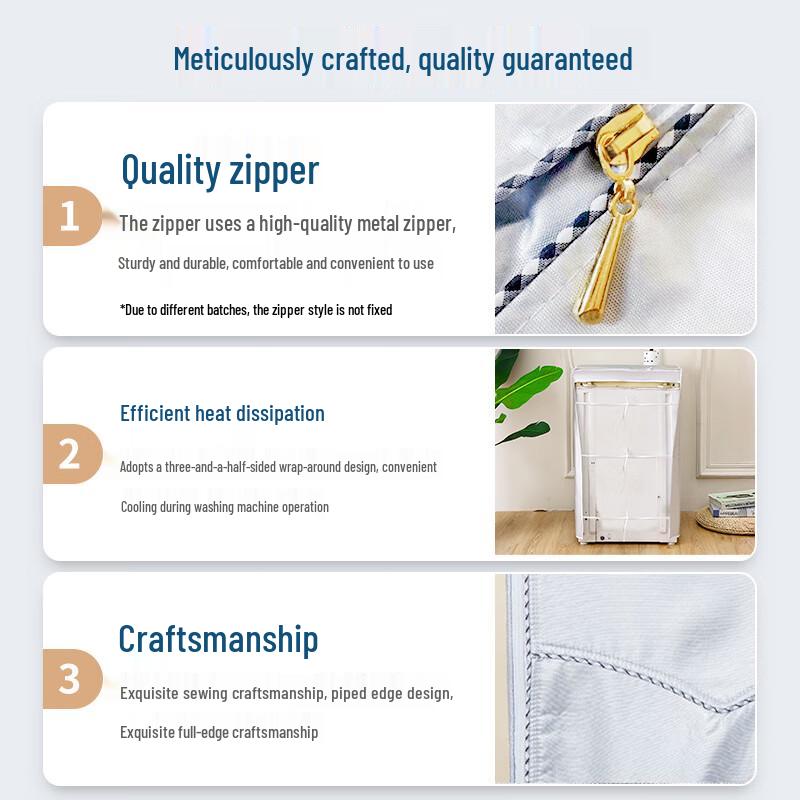 Universelle automatische Trommelwaschmaschine Schutzhülle