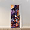 Halloween Pattern Stretch Carpet Fabric Door Cover - Easy Installation