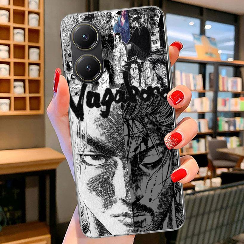 

Vagabond Samurai Comic Phone Case For Xiaomi Poco F7 Ultra X7 X6 X5 Pro M7 Redmi 15C 15 13C 13 12C 12 10C 10 9A 9C 9T 9 Shell Po Redmi 9