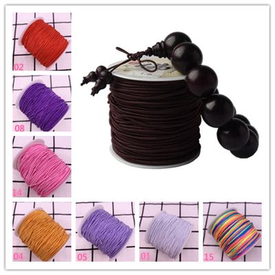 10 Yards/lot 1.0mm Hight-Elastic Bands Spool Sewing Band Round Elastic Cord Diy Handmade Sewing Materials