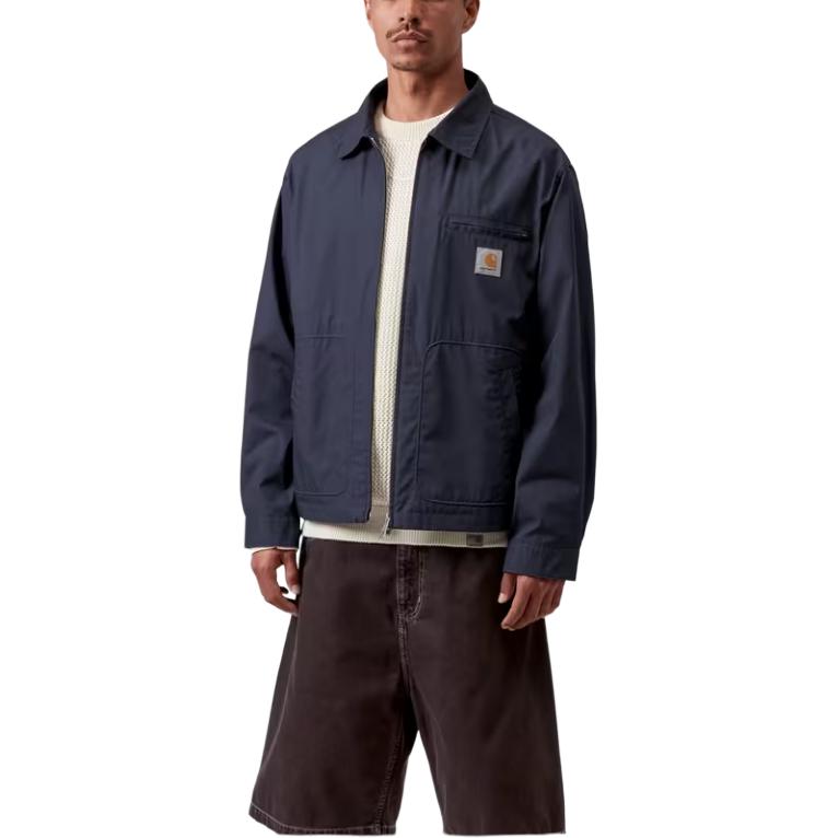 Carhartt WIP SS26 Postal Jacket Long Sleeve Casual Two-Way Zipper Unisex jackets I036136-01-XX