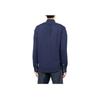 Polo Ralph Lauren Ss22 Solid Color Logo Embroidered Polo Collar Single-Breasted Long Sleeve Shirt Men Shirts Deep-Blue 710865356-003