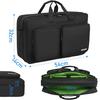 AKOZLIN DJ Controller Protective Case/Bag for Pioneer DDJ FLX4, SB, SB2, SB3, RB, and DDJ 400, Water-Repellent Fabric, 54 x 32 x 14 cm, Black