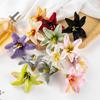 Artificial Flowers Silk Lily Wedding Bridal Party Garden Home Festival Wreath Accessories Diy Candy Box Gift Scrapbook Hot Sales