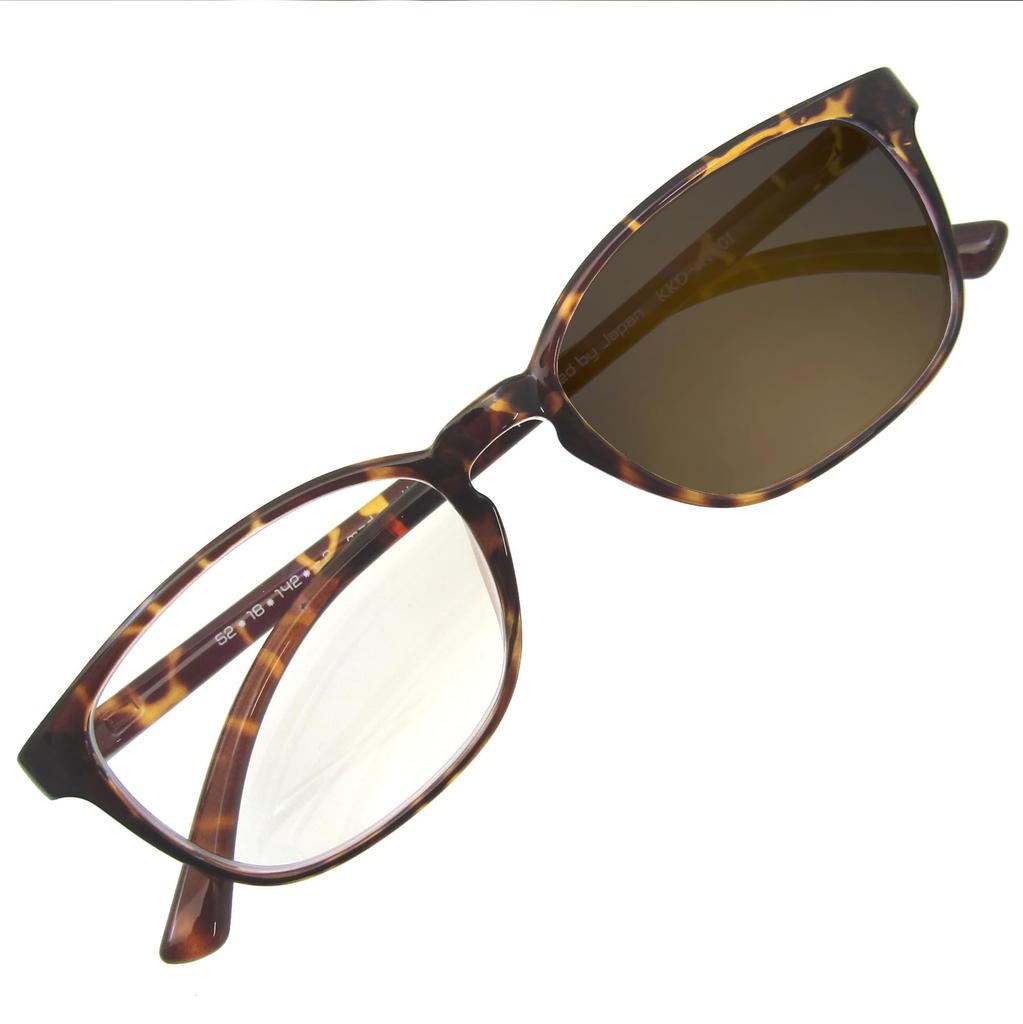 Visible Light Photochromic Sunglasses That Change Color Even In the Blue Light Ori001 Light Photochromic Demi [KKD] Car, Stylish, Wellington, Unisex,