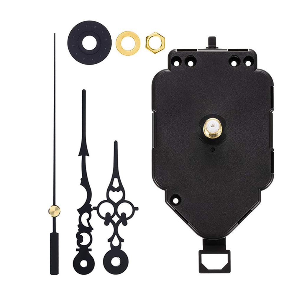 Pendulum Clock Movement Kits Wall Clock Repair Parts with Different Hands Clock Mechanism for Timepiece Replacement