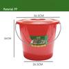 Xindrui 25L Heavy-Duty Plastic Water Bucket