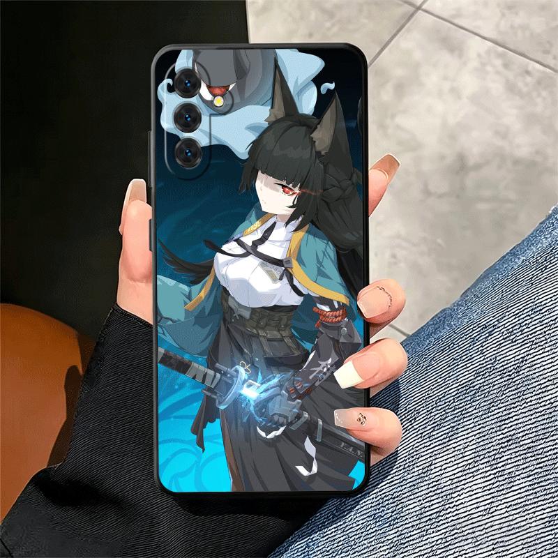 Zenless Zone Zero Hoshimi Miyabi Soft Phone Case for Samsung A17 A37 A57 A16 A26 A36 A56 A15 A25 A35 A55 A14 A24 A34 A54 A13 A23