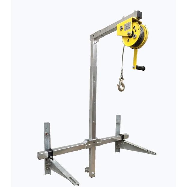 10/25m Air Conditioning Lifting Tool Folding Crane Lifting Bracket Manual Winch Assembly Air Conditioner Lifting Machine