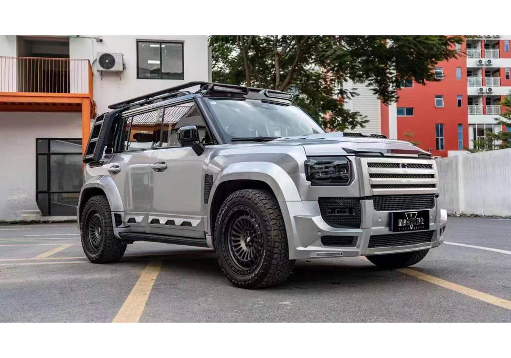 Jetour Traveler / ShanHai T2 Knight 007 Body Kit: Luminous Grille, Wide Fender, Hood & Side Skirt