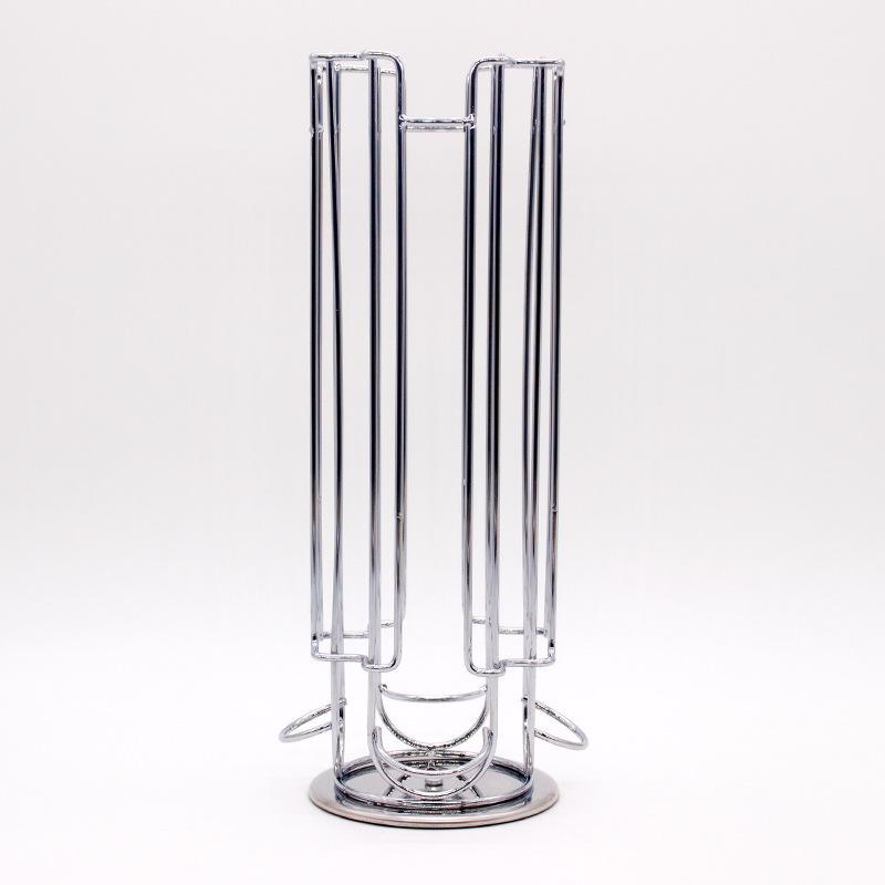 DOLCE GUSTO Chromovaný stojan na kapsle - Pojme 24 kapslí