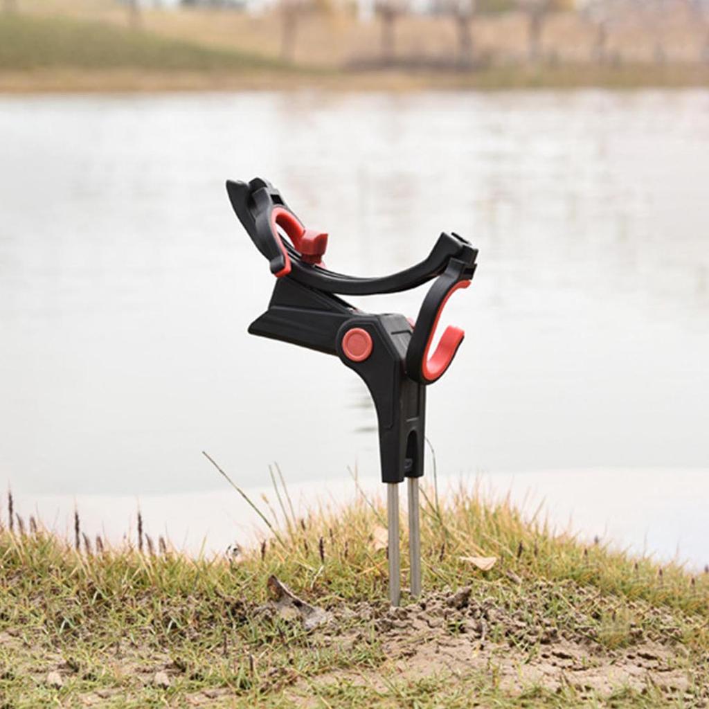 Fishing Rod Holder Stand for Hand and Sea Rods Universal Adjustable Ground Spike
