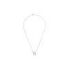 Hermes Pop H Series Pendant Necklace Women Necklace Sky-Blue Rose-Gold H147991FO1M