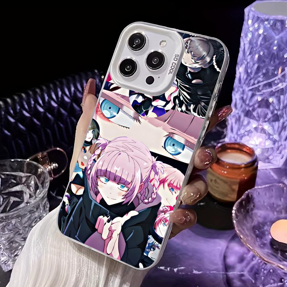 Call Night Nazuna White Translucent Mobile Phone Case for iPhone 17 16 15 14 13 12 11 X XR XS Air Pro Max Plus Colorful Cover