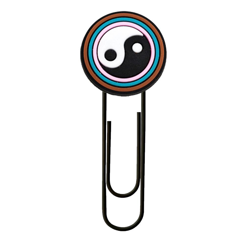 Colorful Evil Eye Cartoon Bookmark Paperclip: Creative Office Supplies