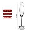 ZISIZ Handmade Crystal Champagne Glass