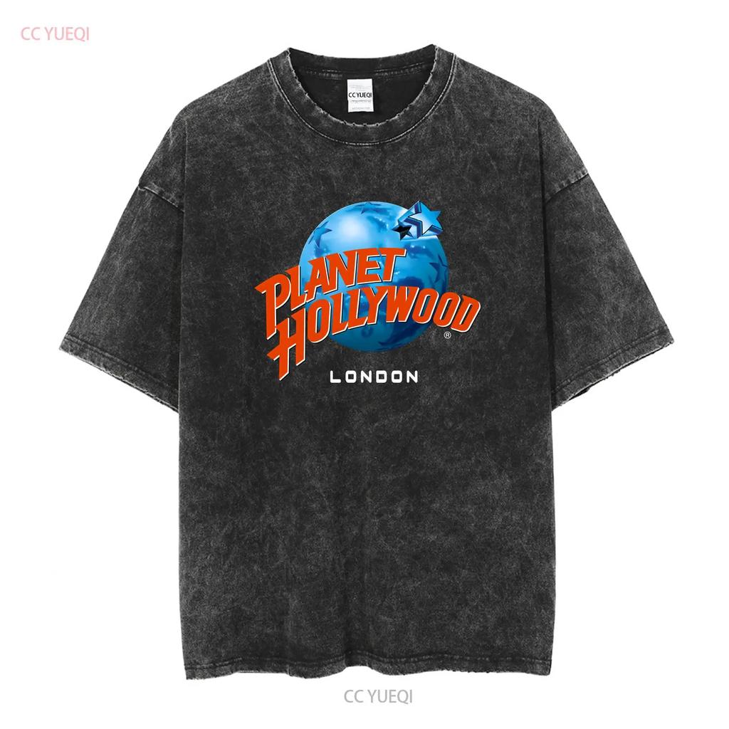 Vintage Planet Downtown London T Shirt Adult XXL vintage Washed Breathable Top For Everyday Wear graphic Unisex Soft Slightly