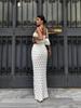 New Women's Fashion Strappy Two-Piece Set Scale Design Sweet & Spicy Half Skirt Suit Elegant