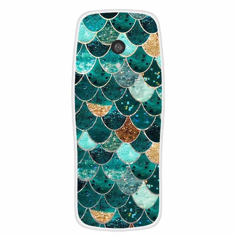 For Nokia 3210 4G 2024 2.4"Cases Clear TPU Soft Silicone Phone Cover for Nokia 3210 TA-1618 Protective Back Shells Cartoon Print