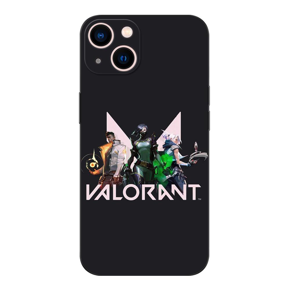 Schwarze TPU-Hülle für Huawei Y9S Y6S Y8S Y5P Y7P Y8P y7 Y5 lite Prime 2018 Y6 2019 Hülle ValorantS GameS