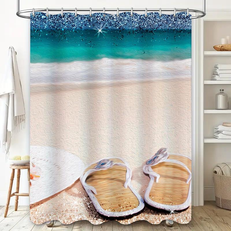 Floral Print Shower Curtain Personalized Monogram Bathroom Decor for Women Girls with Pink Flowers Design Custom Name Shower Cur