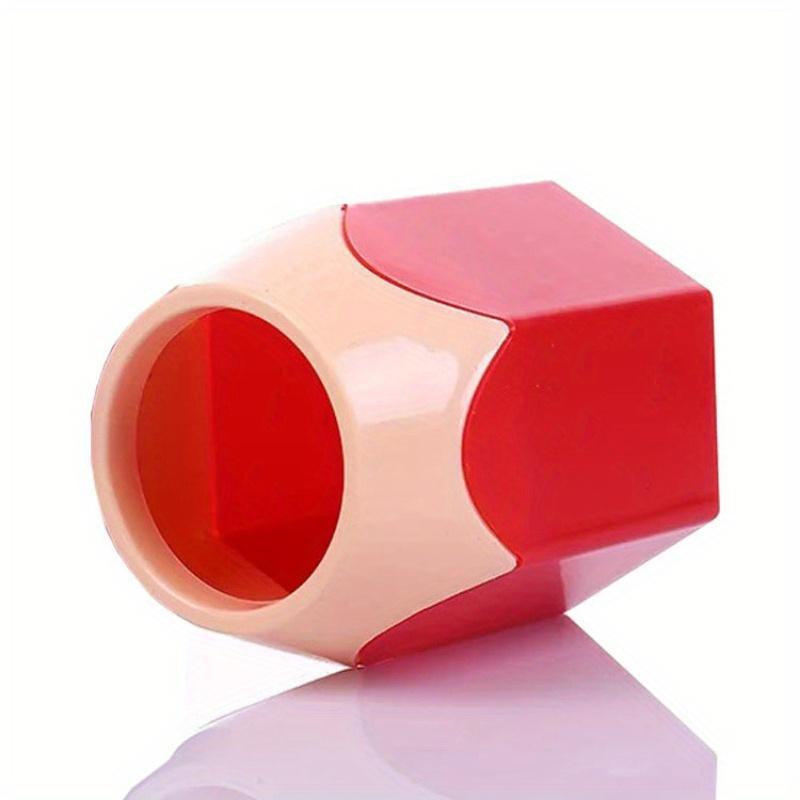 Cute Pencil Tip Contrasting Pen Holder Desktop Storage Bin For Office And Study Stationery Large Capacity Plastic Pen Holder