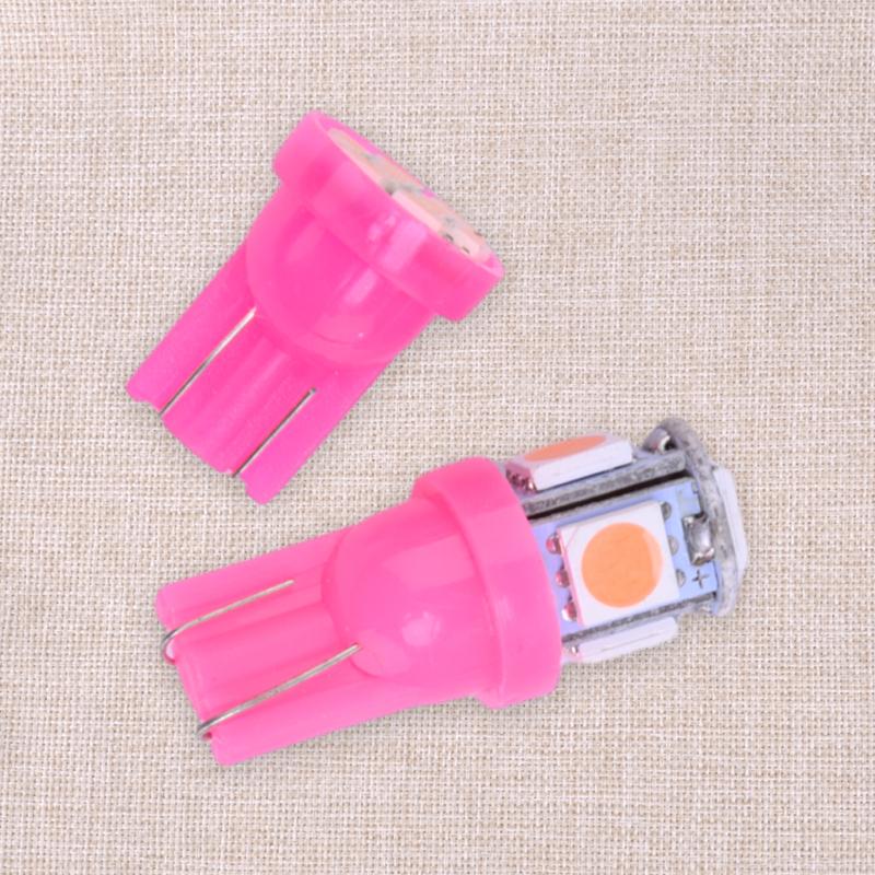 13pcs Pink LED Car Interior Light Dome Map License Plate Lamp Bulb Kit 12V 6000K