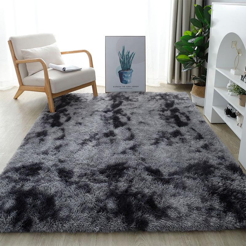Moderne Tie-Dye Zacht Tapijt Woonkamer Slaapkamer Nachtkastje Tapijt Binnen Shaggy Tapijten Voor Kinderen Kinderkamer Huis Grote Decoratie