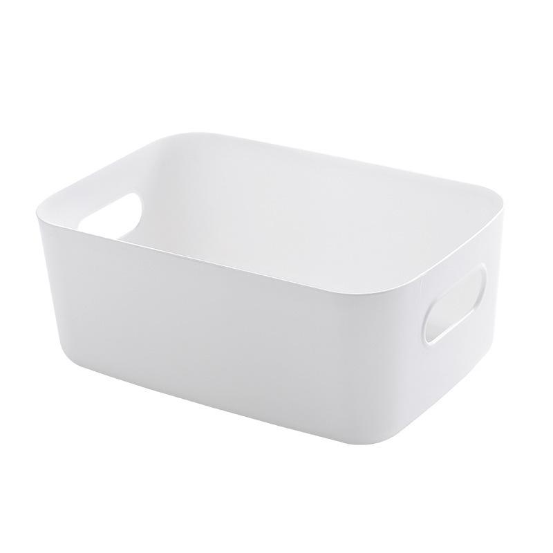 Three Desktop Storage Boxes Sundries Toys Cosmetics Organizer Box Storage Basket Snacks Household Kitchen Storage Box