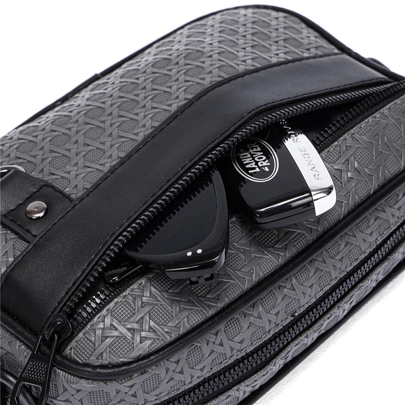 Borsa a tracolla da uomo per lavoro, pendolari, leggera, con scomparti multipli, impermeabile, a tracolla