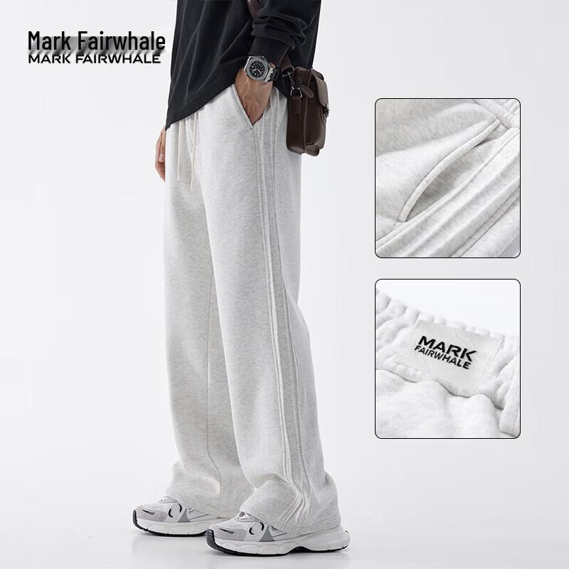 

MARK FAIRWHALE Men s Heavyweight Loose Straight-Leg Sweatpants 2XL