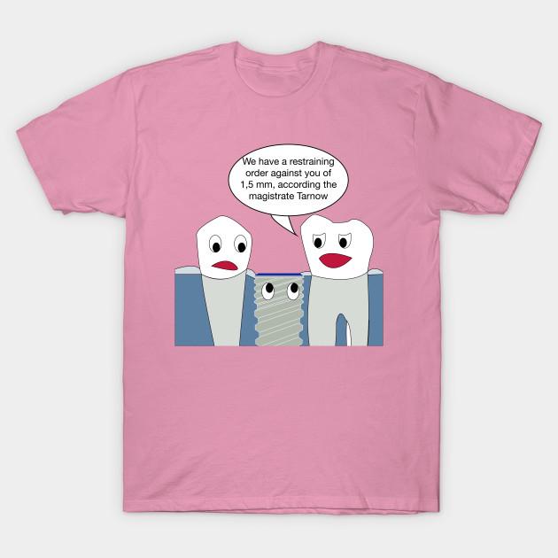 T Shirt Women Implant And Teeth Harajuku Print Kawaii Tshirt Summer Short Sleeve Female T-Shirt Top Tee