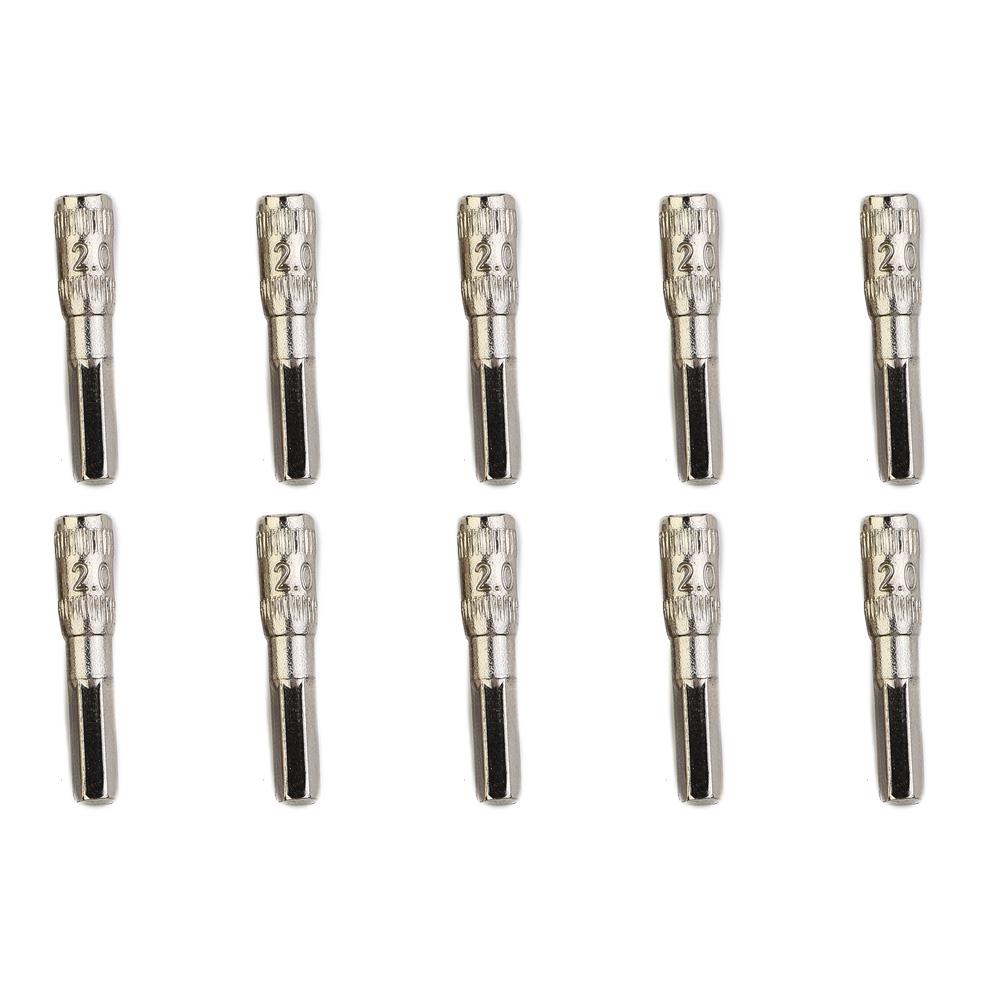 Hex Shank Bit Screwdriver Bits Chrome Vanadium Steel Versatile Use 11pcs Set Enhanced Grip Design Compact Case
