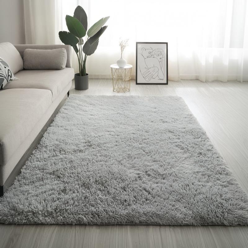 1Pcs Fluffy Area Rug Cute Shag Carpet Extra Soft And Shaggy Carpets Indoor Fuzzy Rugs For Living Room Super Soft Fluffy Rug