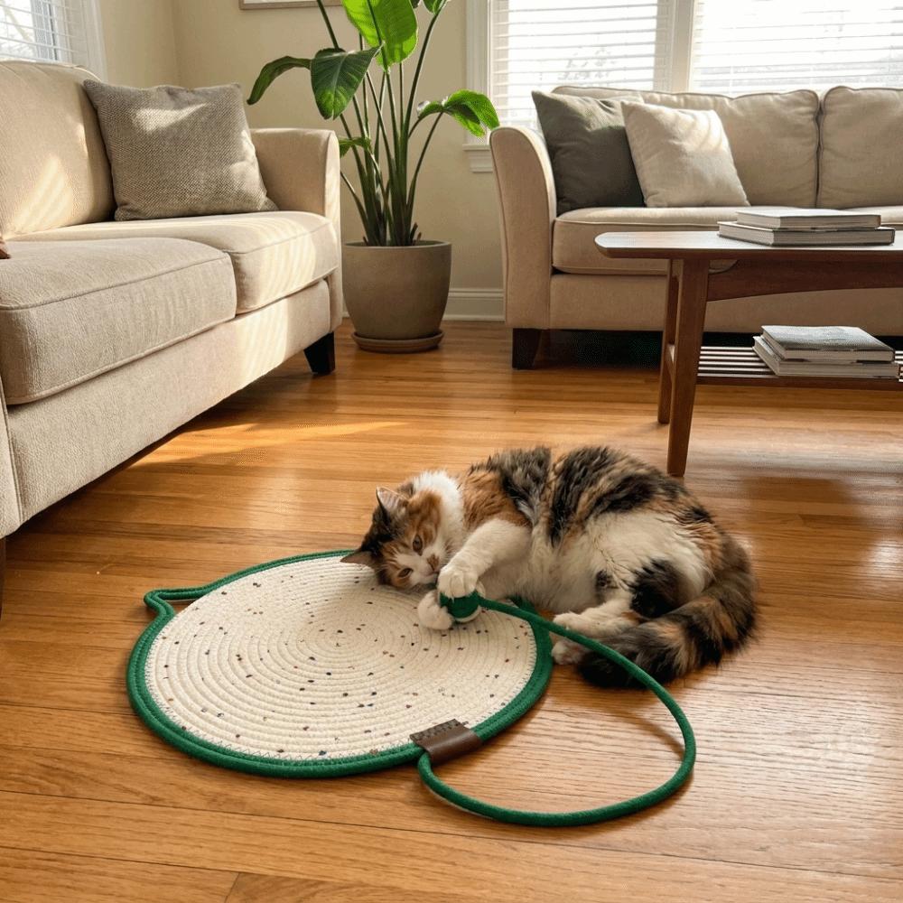 Scratch Resistant Cat Scratching Toy Wear-Resistant Dog Mattress Cat Climbing Mat  Indoor Use