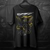 Modelli 20092011 Giappone YZFR1 Moto T-shirt Ispirata alle Api 100% Cotone Girocollo Manica Corta Casual da Uomo Maglietta Rider Streetwear