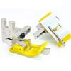 Sewing Machine Presser Foot Extended Base Designs Solid Plastic Builds Efficient Cloth Feeding Performances