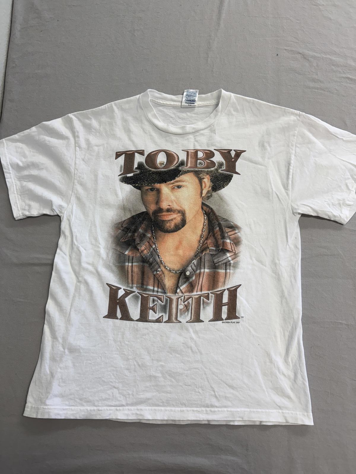 Toby Keith Tour T-shirt Big Dog Daddy Album Tour Dates - L XXXXL