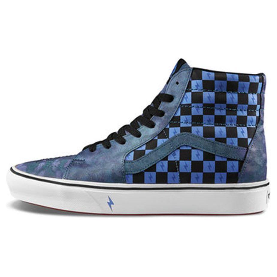 

Кроссовки унисекс Vans Harry Potter x Comfycush Sk8-Hi Transfiguration Blue True-White VN0A3WMBVX2