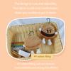 Plush Purse Toast Bread Lovely Mini Coin Portable Plush Key Card Earphone Storage Bag Wallet Pendant Keychain Girls Gifts Toys