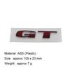 For MG GT MG3 MG4 MG5 MG6 MG7 RX5 RX8 3D Premium ABS Car Sticker GT Letters Body Emblem Decal Exterior Decoration GUS6