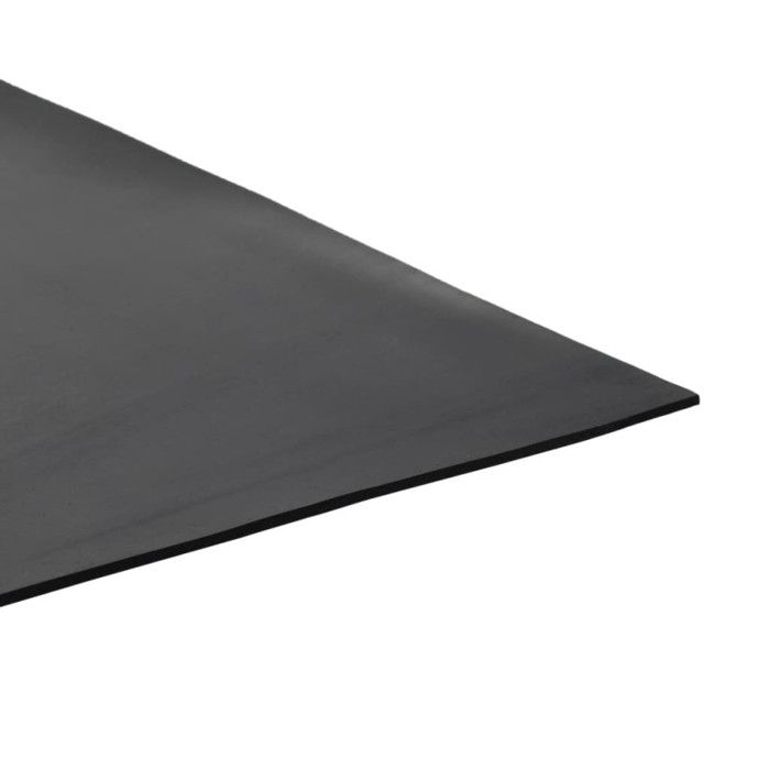 VidaXL Tapis Revêtement de Sol Intérieur Maison Garage Bureau Atelier Salle de Sport Caoutchouc Antidérapant 1,2x5 m 2 mm 143958