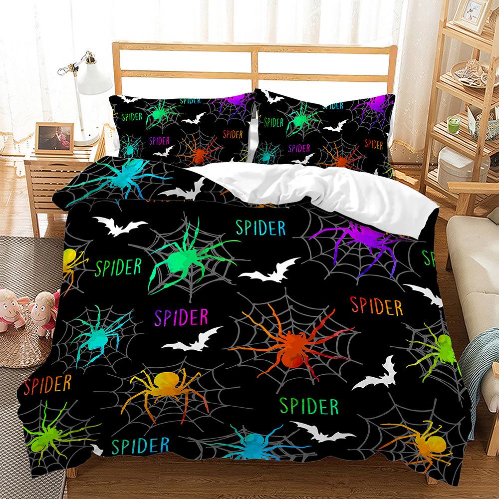 

Комплект Персонализированный паук Цифровая печать Набор из двух предметов Набор из трех предметов Набор из четырех предметов 135 * 200 (two-piece set) 90g