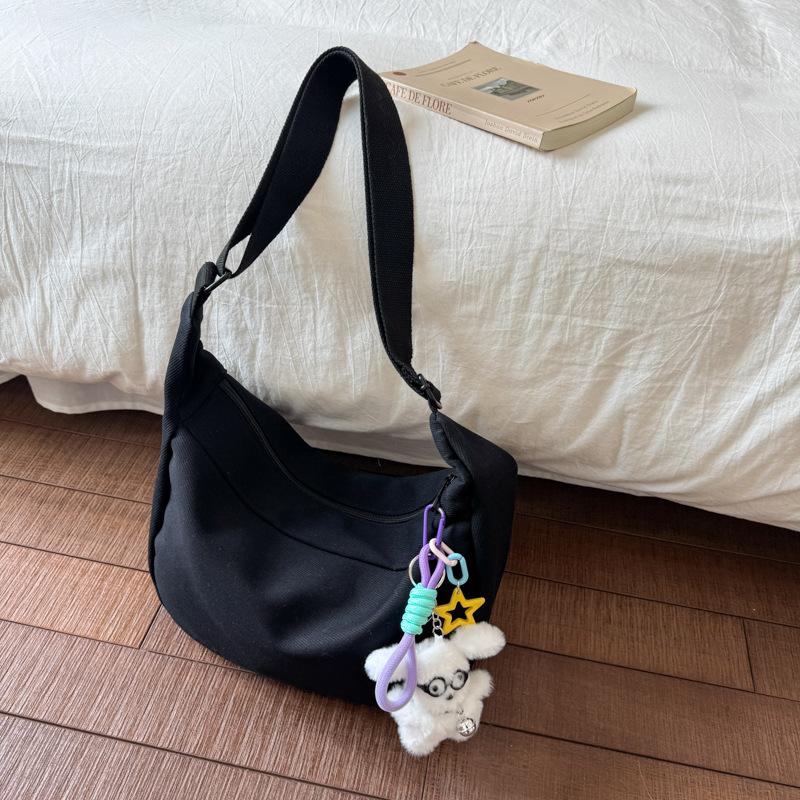 Casual simple texture fashion trend large capacity bag 2025 summer new foreign style women shoulder messenger bag