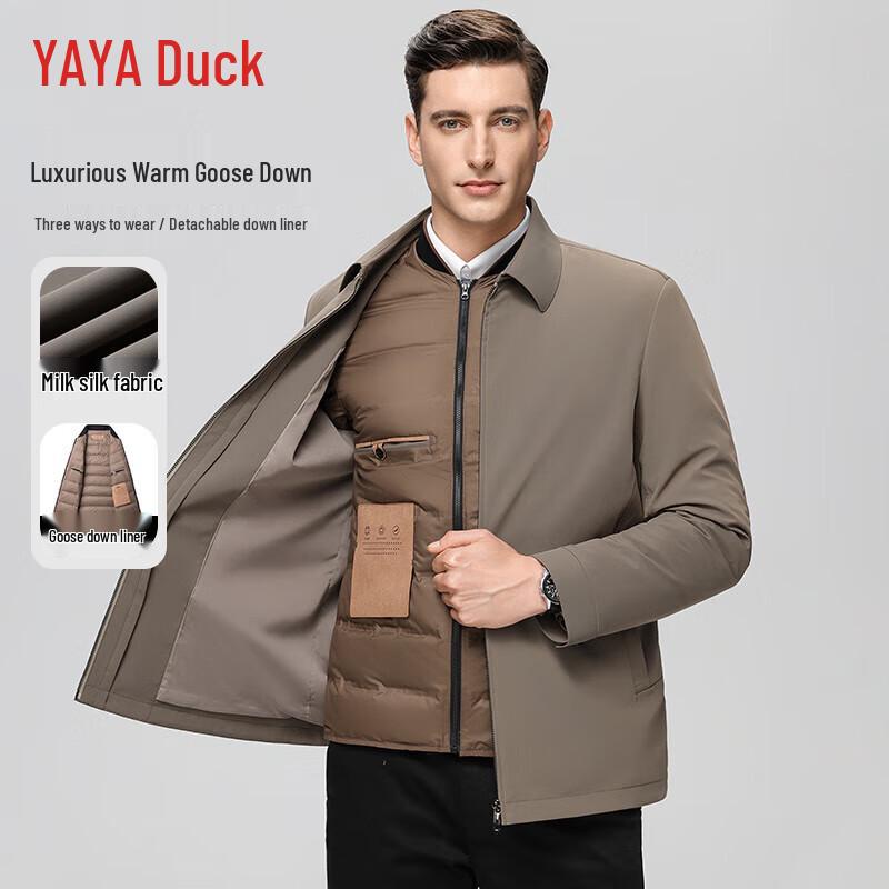 YAYA Men s A29 Goose Down Lapel Jacket 185