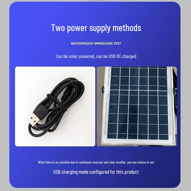 Solar Waterproof Mosquito Killer Lamp for Outdoor Gardens & Courtyards