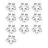 Elegant Festival Holiday Baking Essential Stainless Steel Snowflake Cookie Molds For Pastries And Chocolates